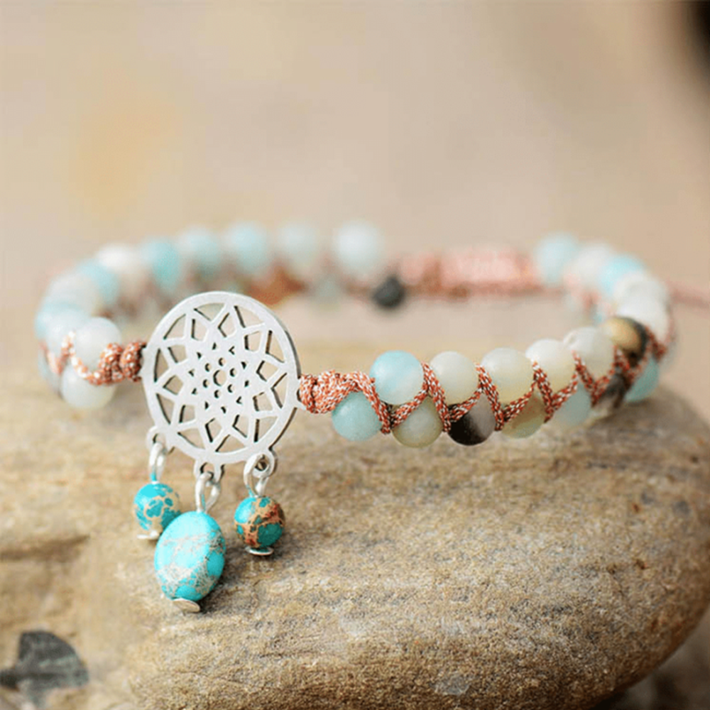 Bracelet Attrape-Rêves Turquoise